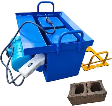 Cement Concrete Soil Small Mobile Hollow Portable Brick Making Machine Machinery Manual Brick Die Cement Brick Making Machine,45s Fast Forming