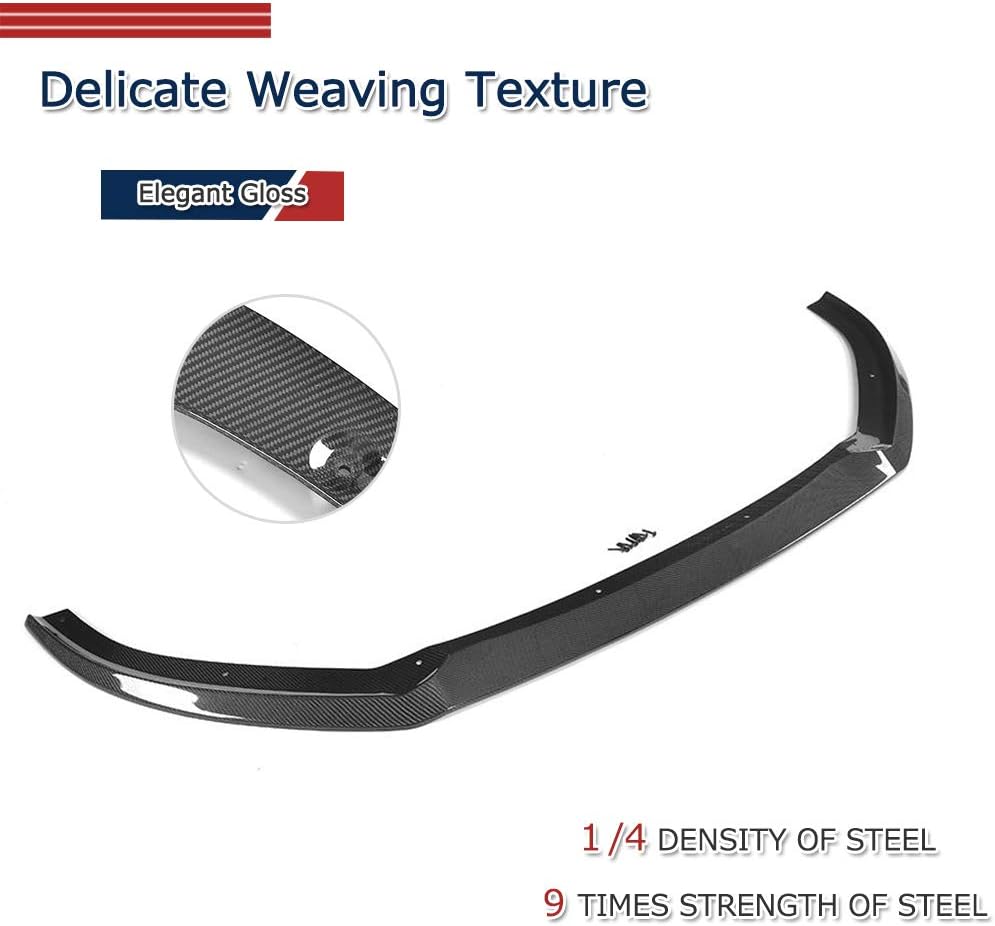 Carbon Fiber Front Lip for Audi S3 A3 Sline Sedan 2017-2020 Custom Parts Front Bumper Lip Spoiler Chin Splitter Body Kits Factory Outlet