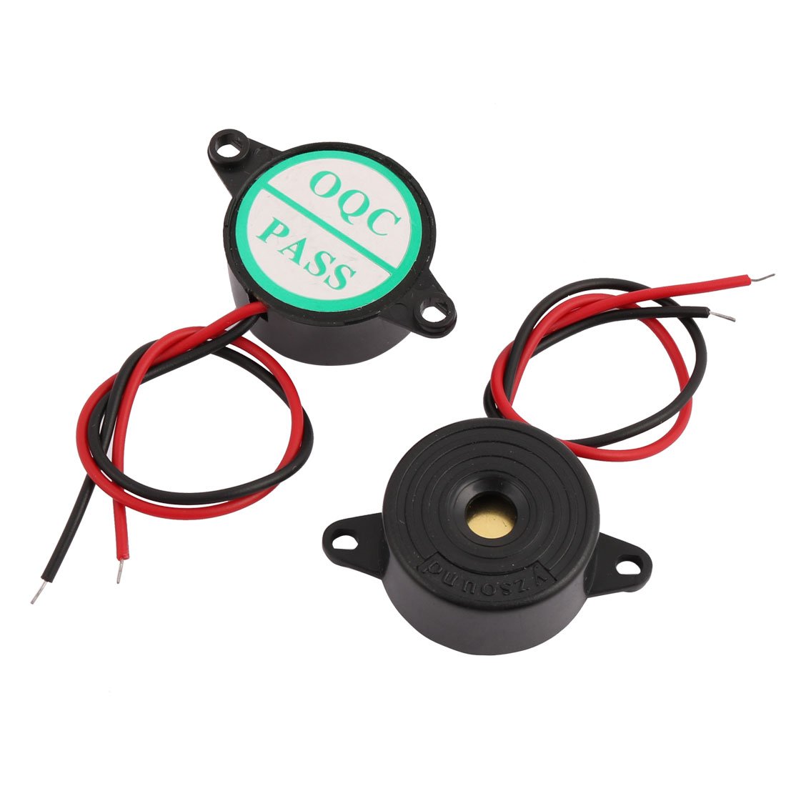 Aexit 5Pcs DC12V 2Terminals High Decibel Passive Stereo Electronic Buzzer 10 x 23mm (0da2f36111a17fb9a62bb7da5fb11e29)