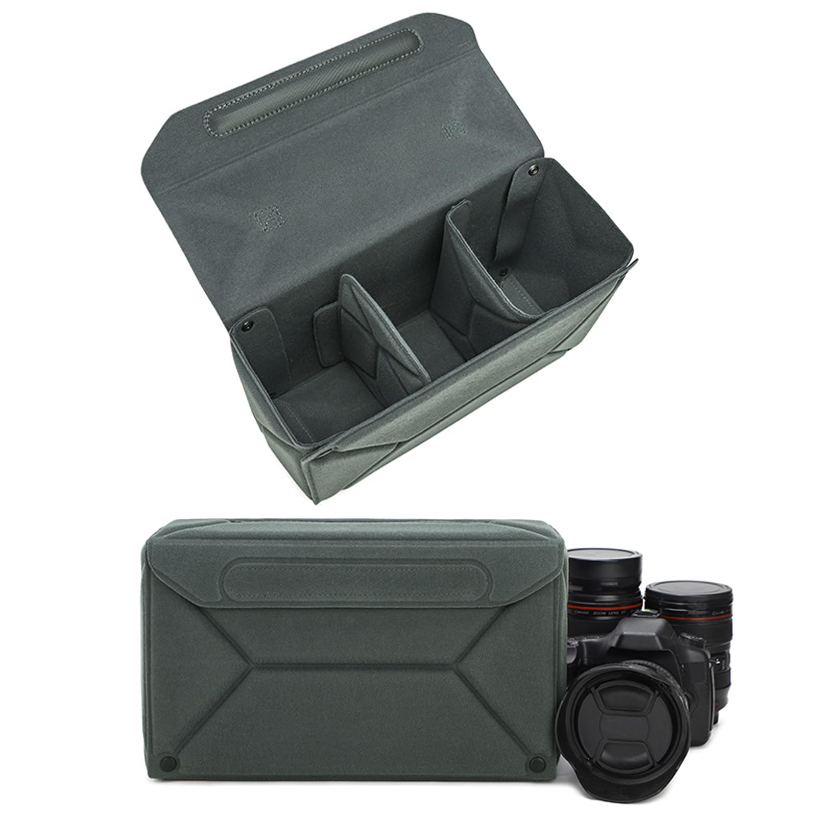 d ' insertion pratique pour appareil photo, Black L