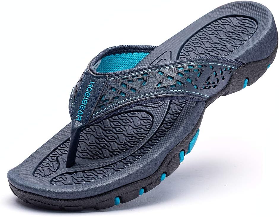 GUBARUN Mens Sport Flip Flops Comfort Casual Thong Sandals Outdoor