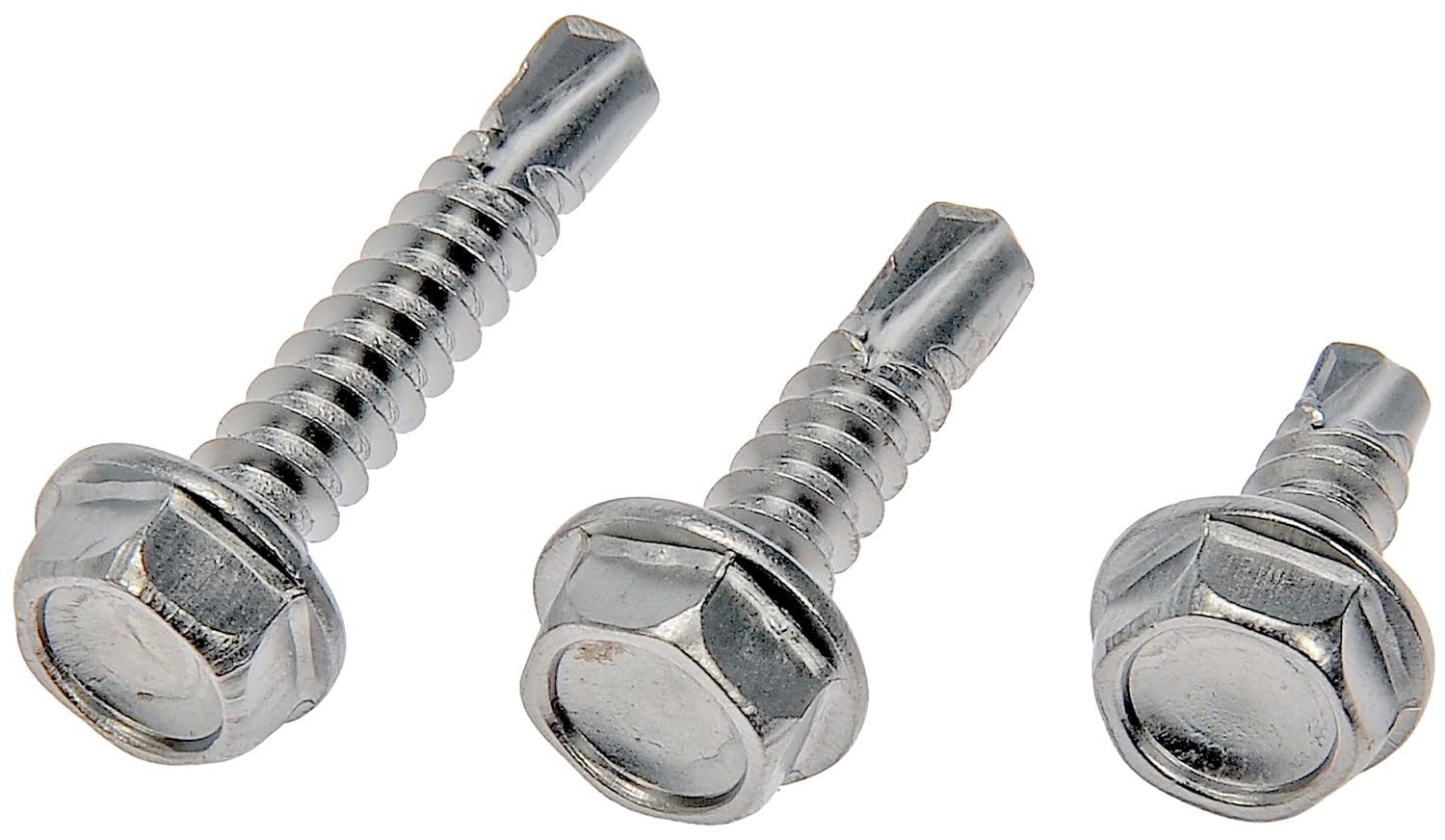 Dorman 784-160 Vite autofilettante naturale - Acciaio inossidabile - Testa a rondella esagonale