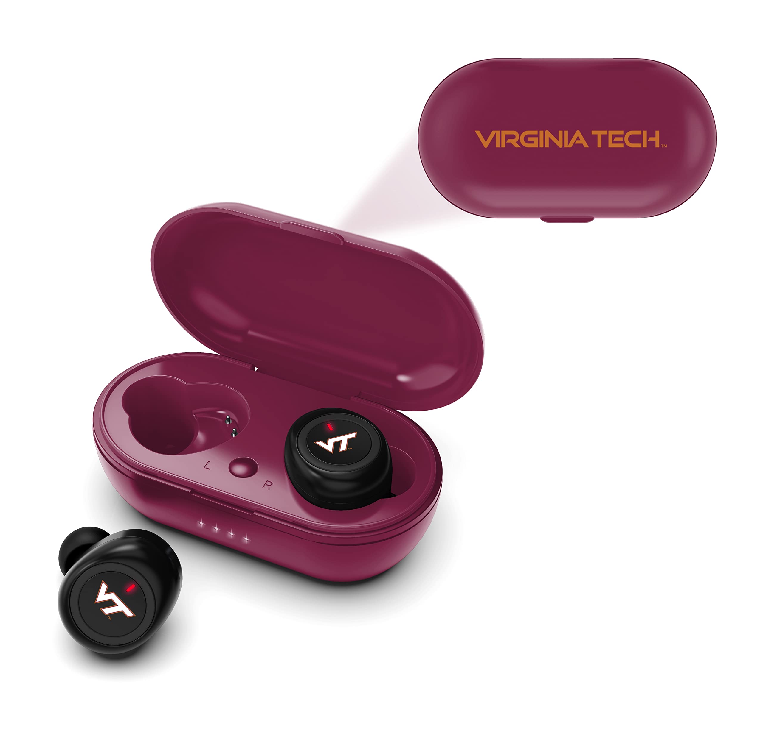 SOAR NCAA Oklahoma Sooners True Wireless Earbuds, Team Color