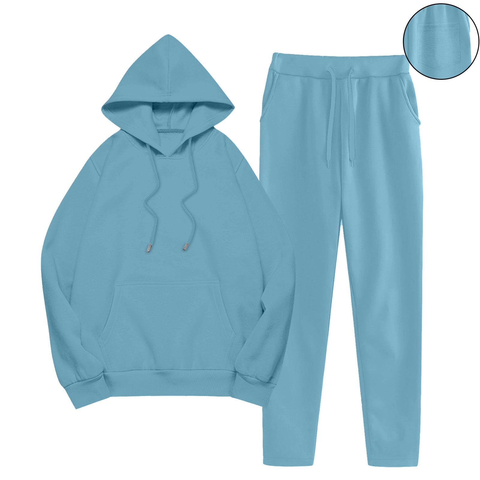 Elegantes zweiteiliges Hosen- und Blusenensemble für Herbst und Winter