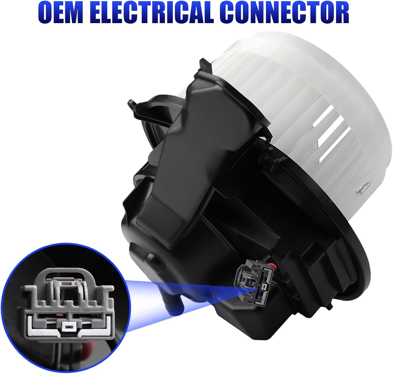AC Heater Blower Motor with Fan Fits for 2003 2004 2005 2006 2007 2008 2009 Volvo XC90 V70 S80 S60 XC70 Replaces# 700186