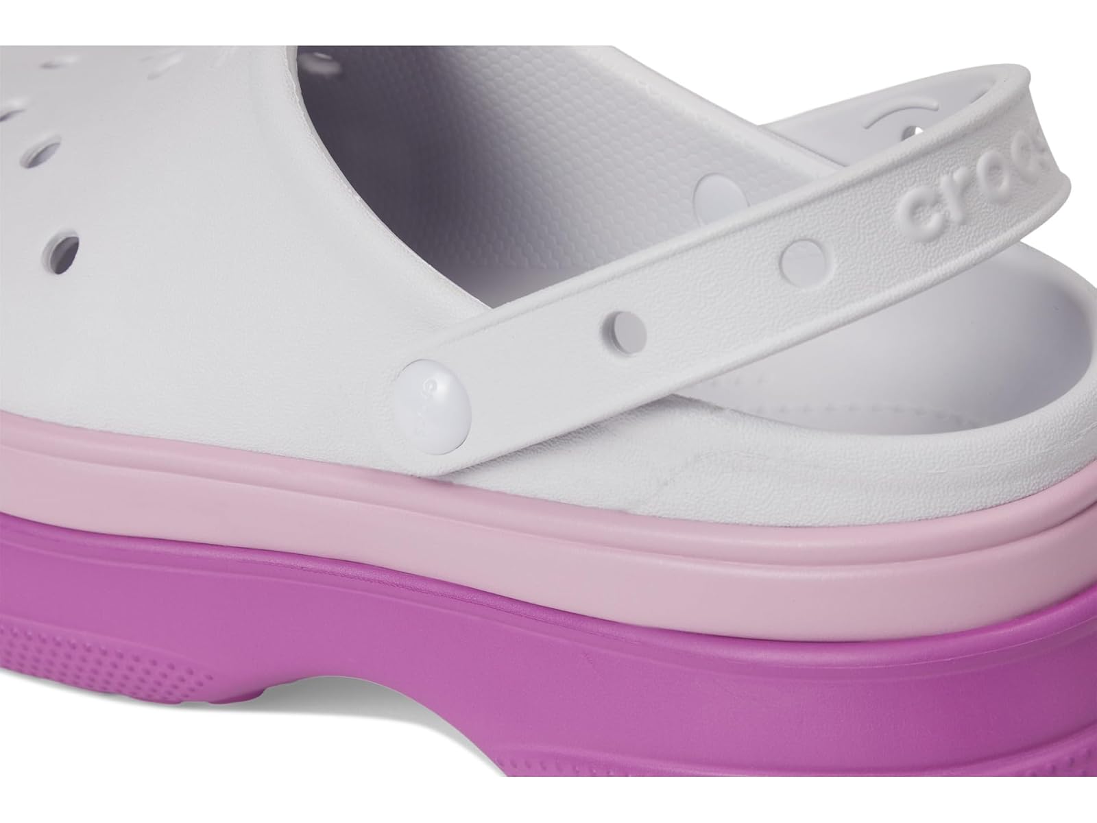 Unisex Clogs Crocs Classic Stacked Clogs Platform Platform - Picture 28 of 29