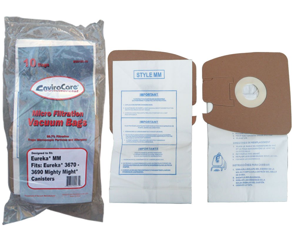 Sac Eureka Style MM pour aspirateur commercial Mighty Mite 3670 et 3680