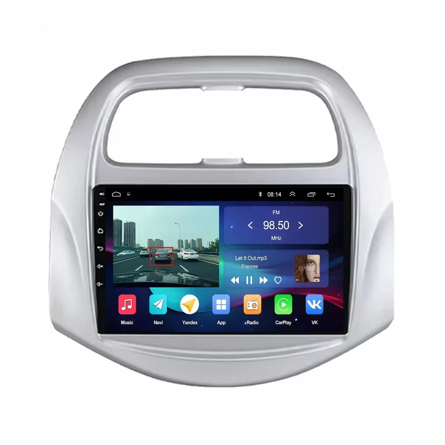 Touch Screen Radio Stereo Auto 2 Din per Chevrolet Classic Cruze 2009 Bluetooth, Ips Touchscreen Radio con Siri/Vocale/Gps Navigazione/Musica Online/Mirror Link, 4 Nucleo 2G+32G