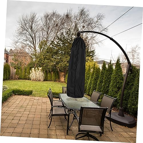 CAXUSD Umbrella Drying Rack Cover Oxford Outdoor for Rotary Airer Washing Line Protect in Garden - Image 4