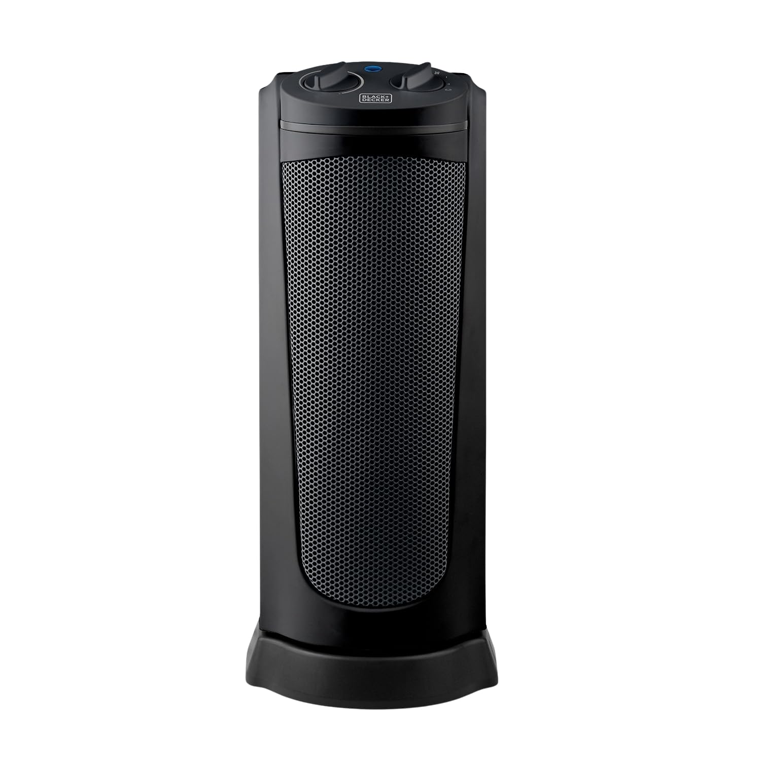 BLACK+​DECKER BXSH2002E - Radiateur céramique Mural 2000W, 2 modes de chauffage et fonction ventilation, Colonne