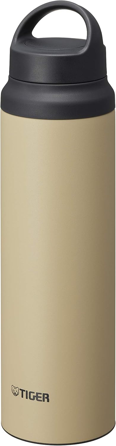 Tiger Corporation MCZ-S080CZ0 18/8 Stainless Steel BPA-Free Vacuum Insulated Water Bottle, 27.1 oz., Pacific Beach Beige