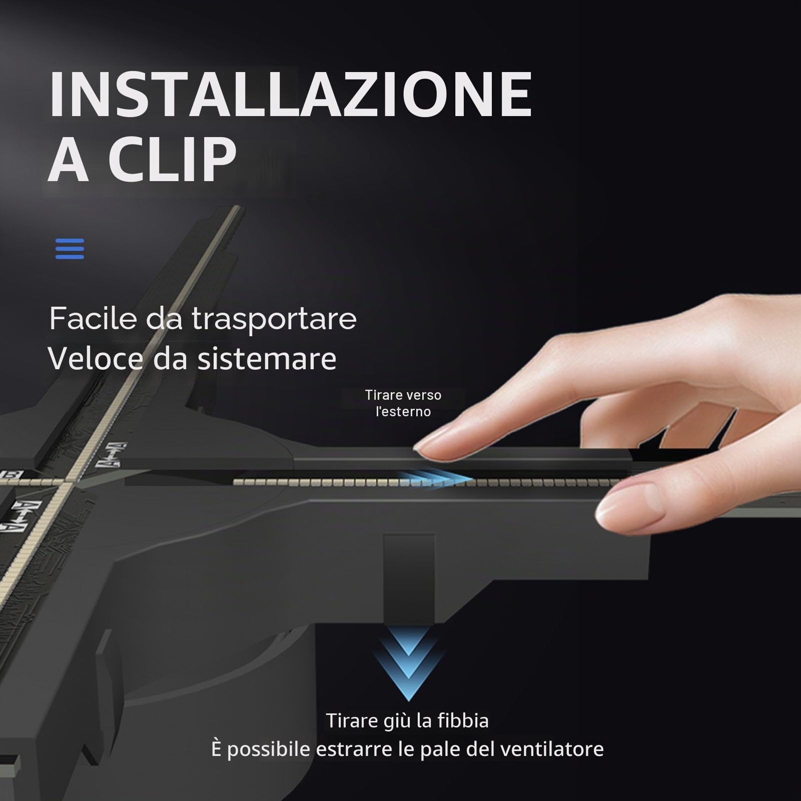 Tonysa Ventilatore Olografico 3D a 4 Pale, Proiettore Olografico 3D 2500x640, Display Pubblicitario per Proiettore Olografico 3D, con APP, 640 Perline LED, Piccola Scheda di (Spina europea)