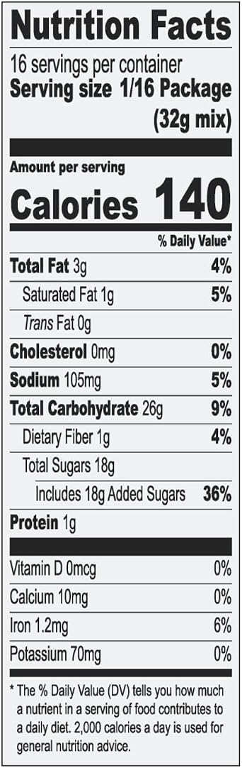 Ghirardelli Double Chocolate Brownie Mix, 18-Ounce Boxes (Pack of 6)