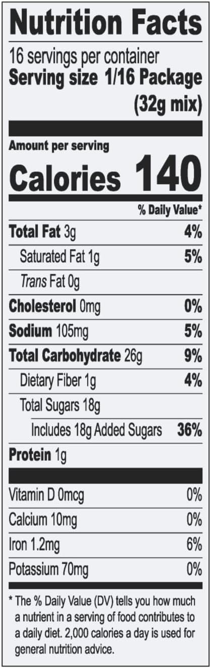 Ghirardelli Double Chocolate Brownie Mix, 18-Ounce Boxes (Pack of 6)
