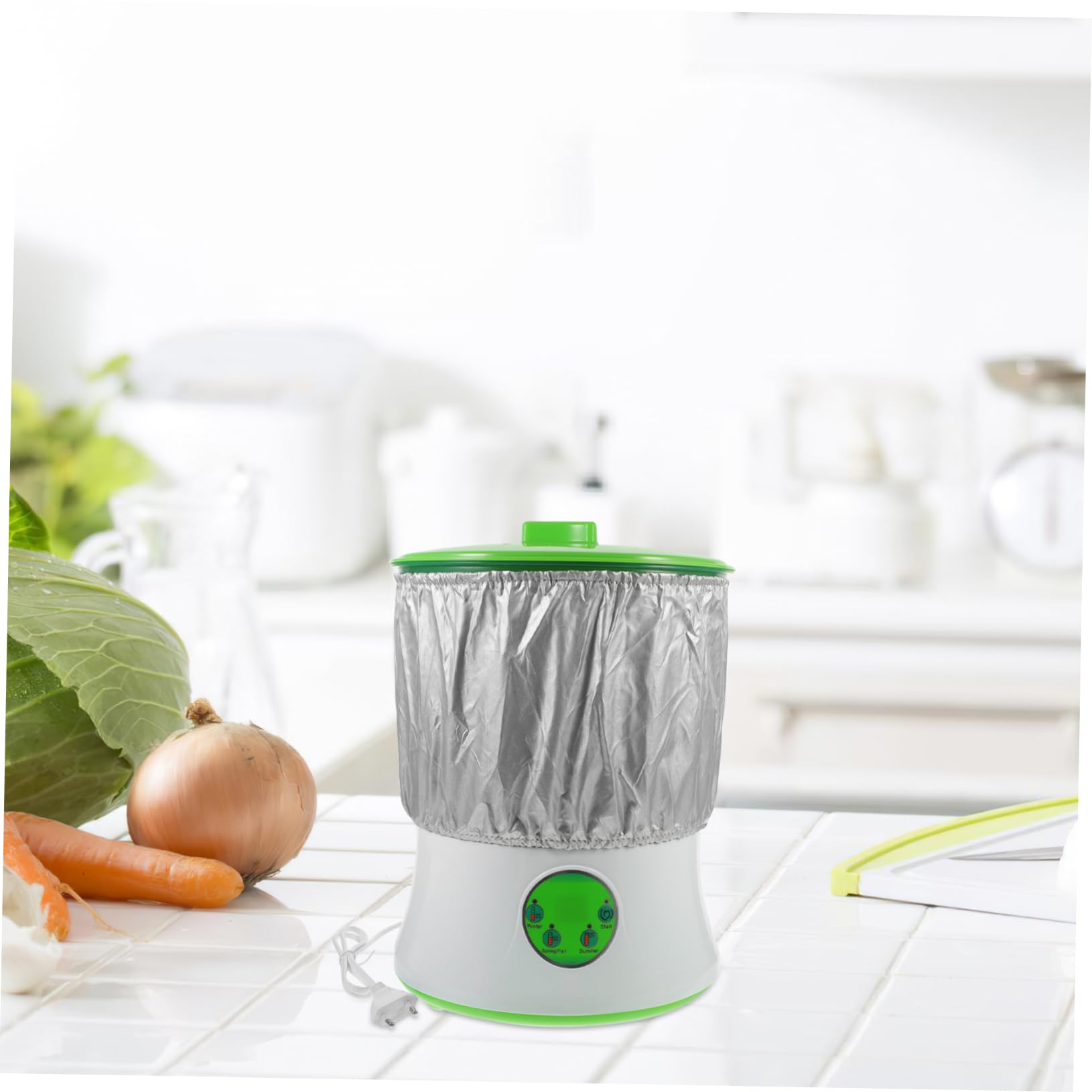 VANZACK 20w Germinador De Semillas De Doble Máquina Eléctrica Control Inteligente Sin Cambio De Agua Energético