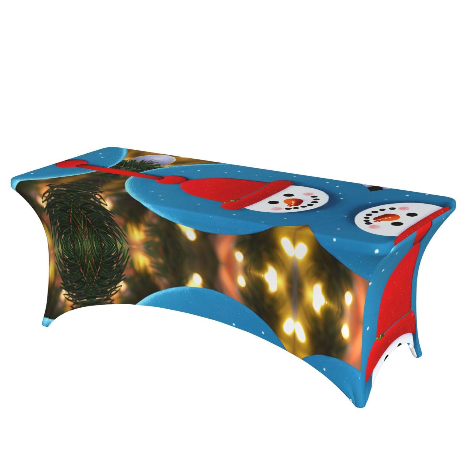 Nappe de table extensible en élasthanne de qualité supérieure pour banquet et réception de Noël