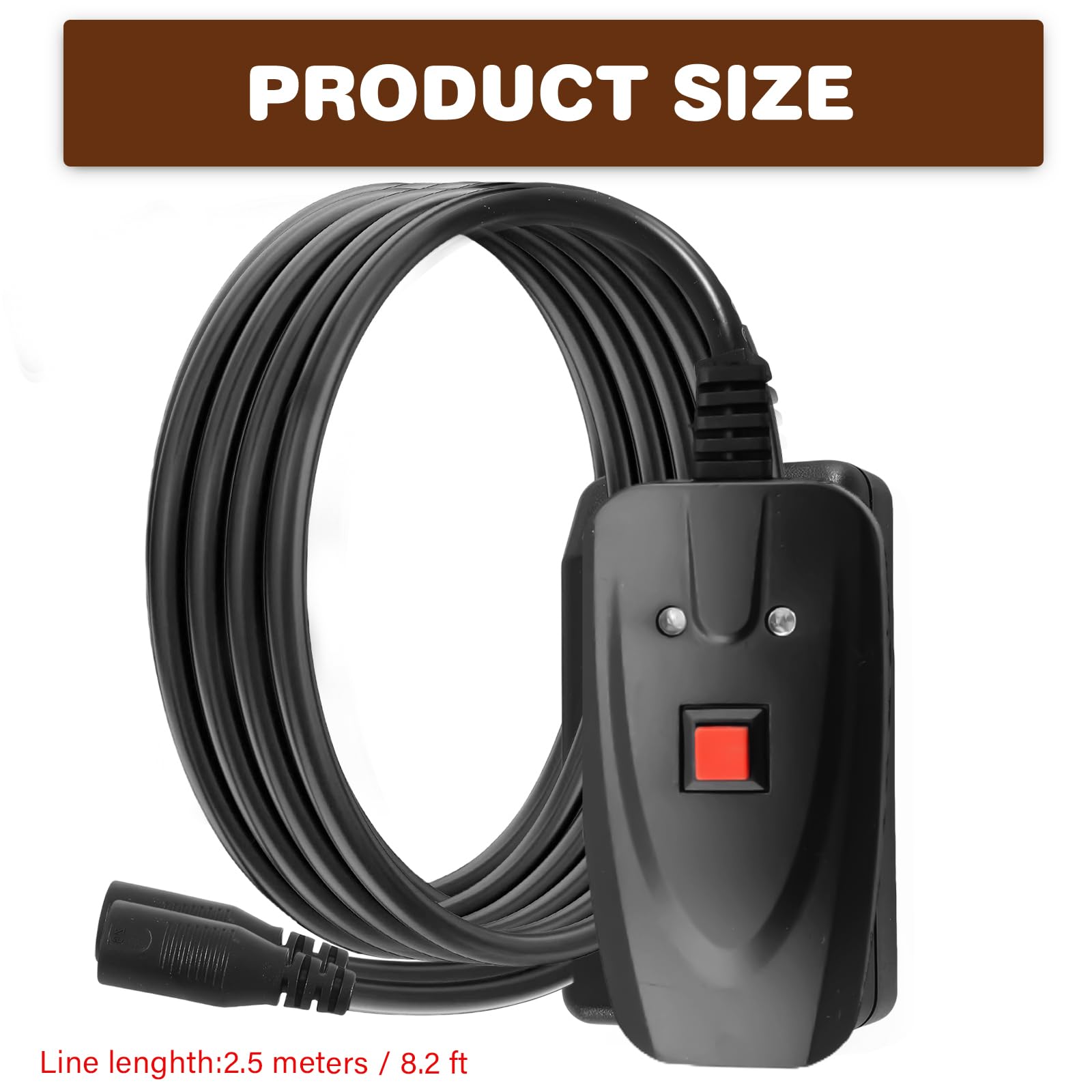 Controllo remoto portatile a 3 pin per macchina del fumo da 400 W, 900 W, 1500 W, telecomando per macchina del fumo, ricevitore per macchina del fumo, per Halloween, Natale, matrimoni, spettacoli