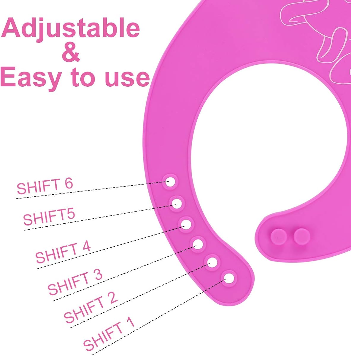 Waterproof Silicone Baby Bib, Easy to Clean, Dry, Portable and Keep Stains Off, Comfortable and Adjustable Soft Feeding Bibs for babies or Toddlers (6-72Months), Set of 3 Colors