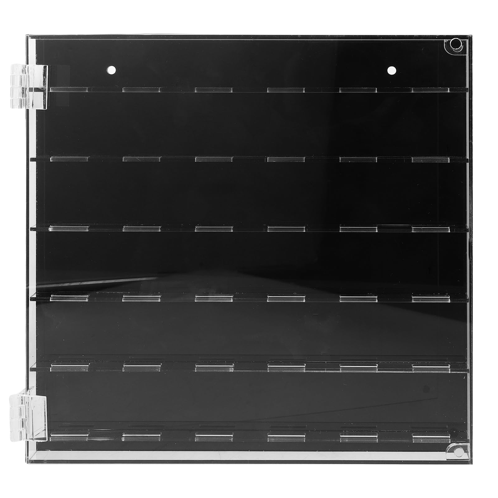 Étui Porte-médiators de Guitare Transparent 36 Emplacements 245x240x22 Mm Organiseur Rigide pour Accessoires Guitare et Ukulélé, Rangement Compact et Protection Pratique en Voyage