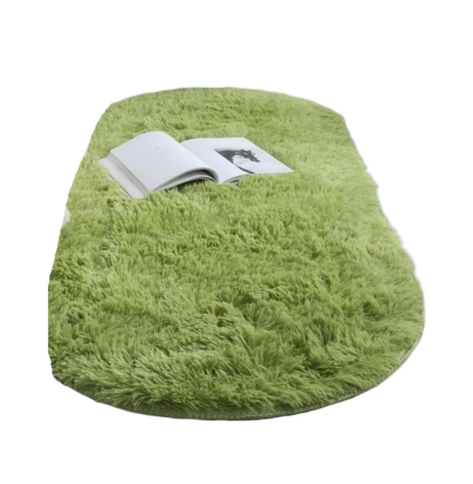 Tapis de chevet en peluche douce 80x160cm pour des reveils chaleureux et apaisants