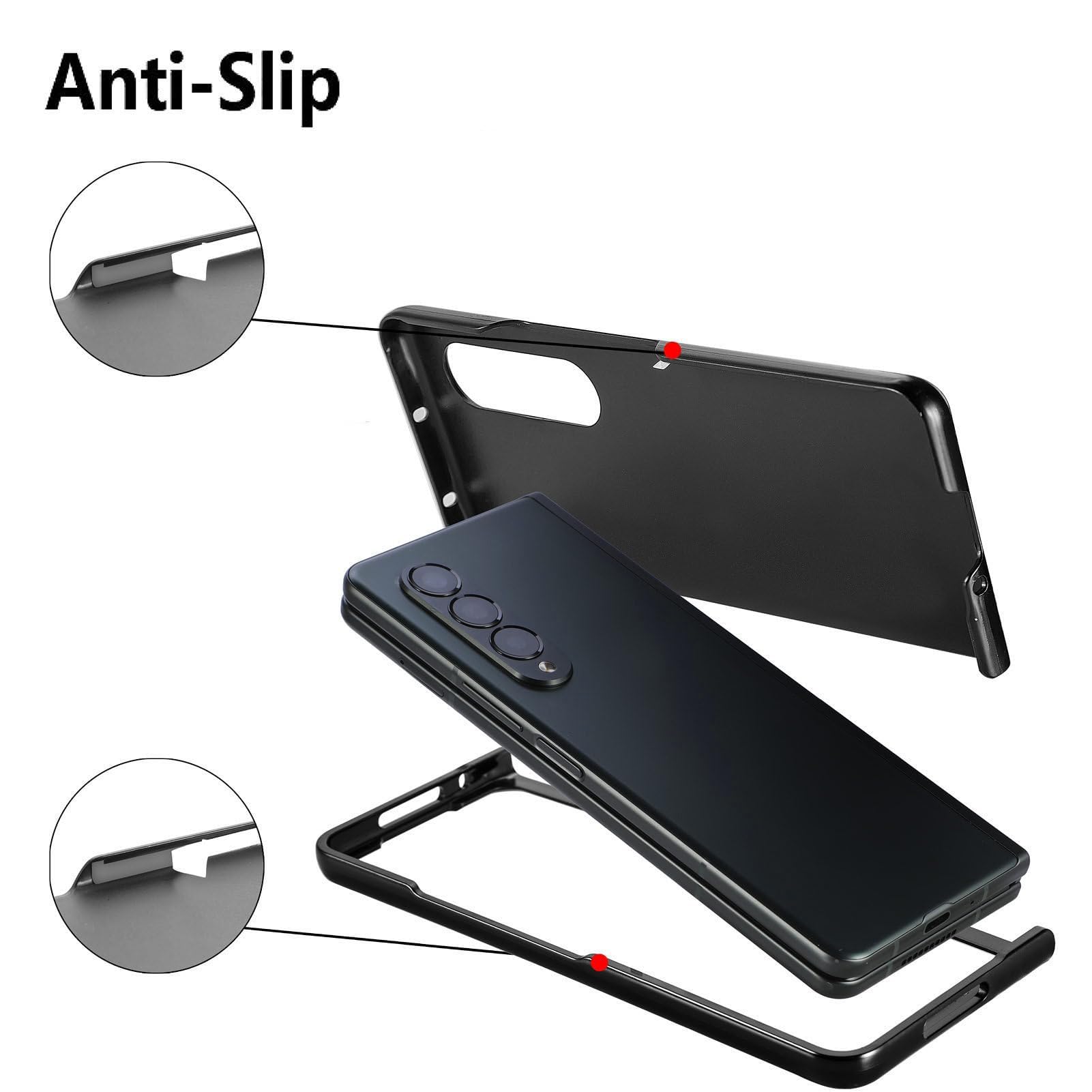 Custodia Per Samsung Galaxy Z Fold 8 Ultra, Antiscivolo Ultra Sottile Case