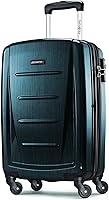 Vista 271 de Samsonite Winfield 2 Equipaje rígido con ruedas giratorias, Azul profundo, Juego de 3 piezas (20/24/28)
