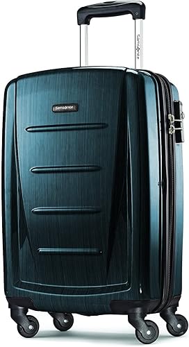 Vista 271 de Samsonite Winfield 2 Equipaje rígido con ruedas giratorias, Azul profundo, Juego de 3 piezas (20/24/28)