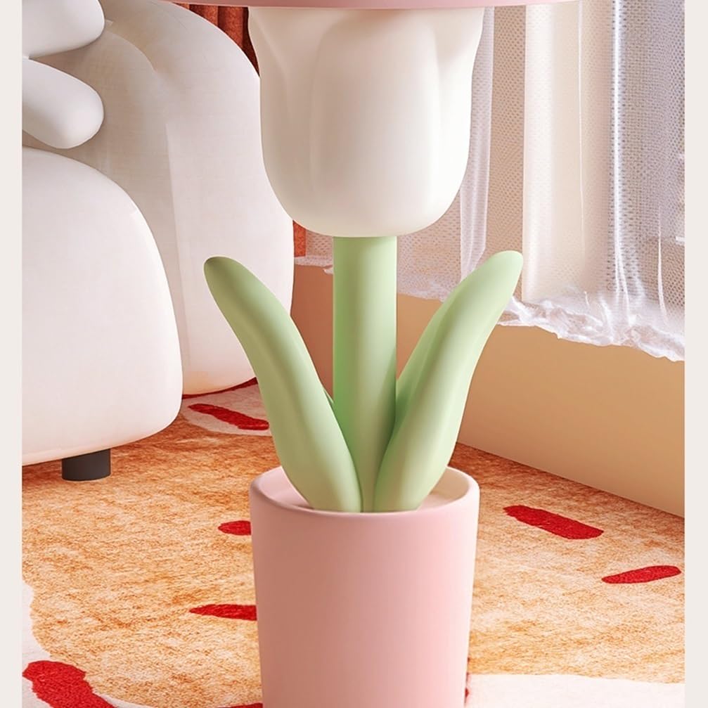 Amazon｜小さなサイドテーブル、クリエイティブチューリップコーヒー