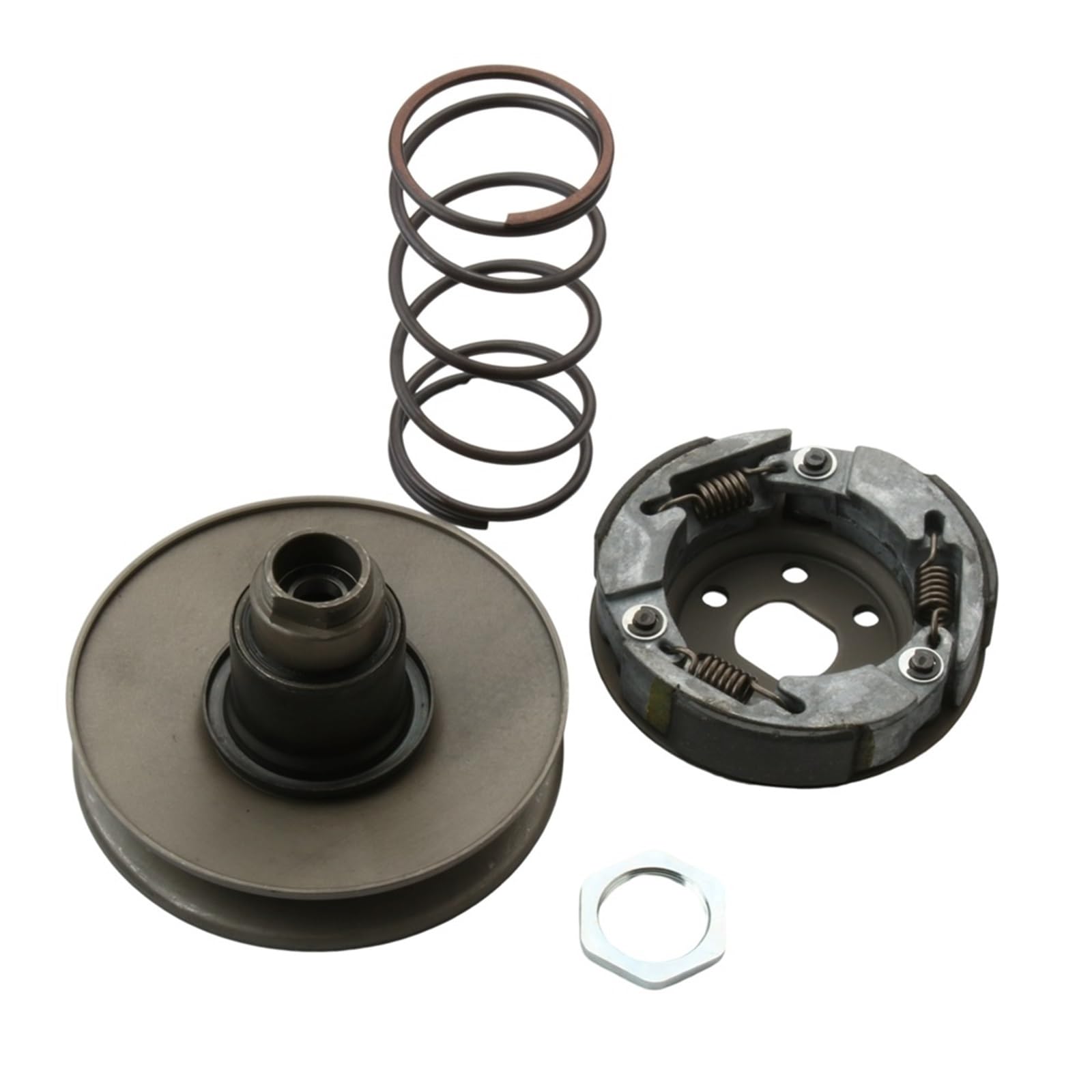 Conjunto de Embrague for Scooter Crox50 Orbit50, Compatible con Fiddle 2, Crox Allo Jet 4, Orbit Symphony 50 SR 50cc, Motor de 4 Tiempos 23010-AWA-000