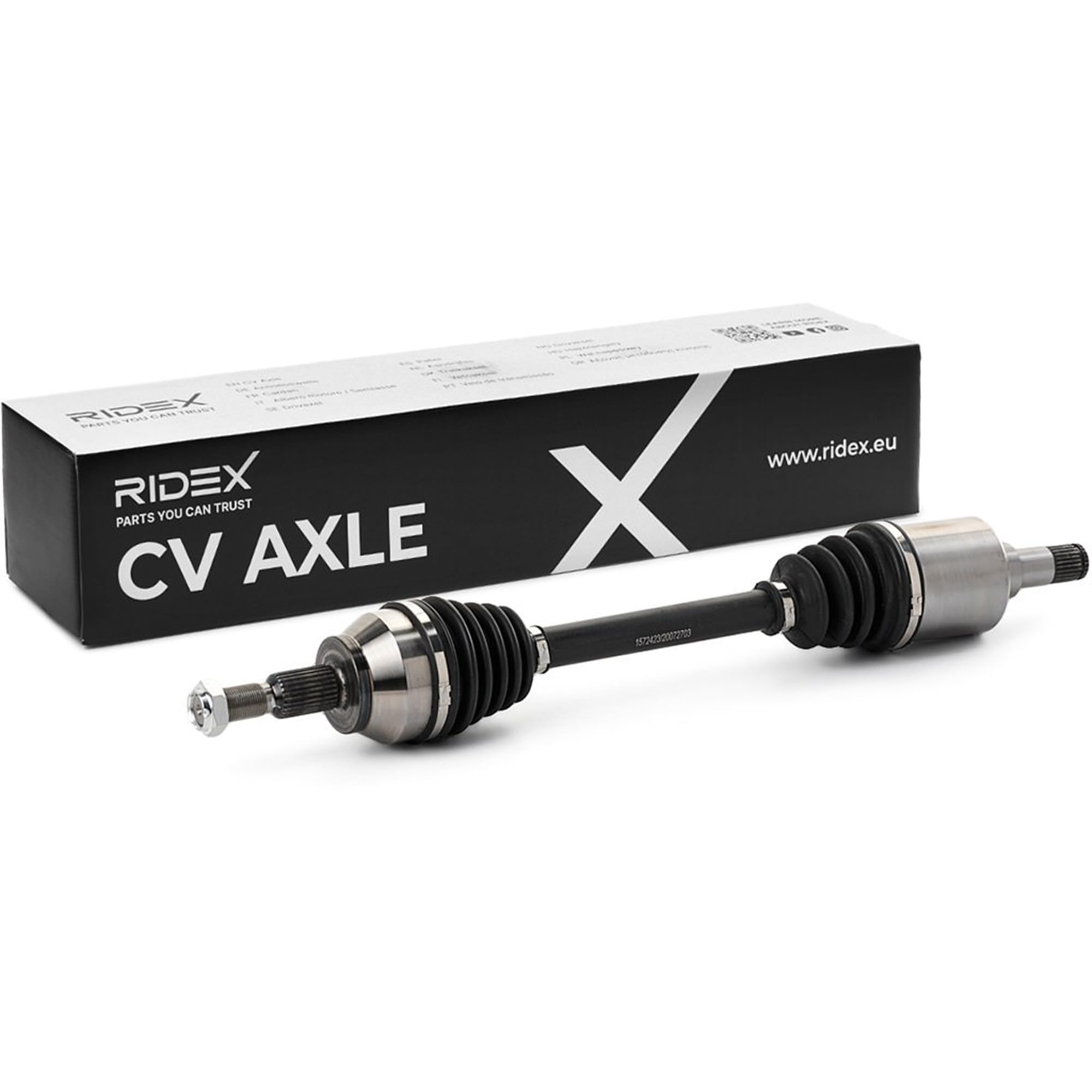 Wał Napędowy RIDEX 13D1317 przedni lewy Kompatybilny z FORD Grand C-Max DXA/CB7, DXA/CEU C-MAX II Van C-Max II DXA/CB7, DXA/CEU FOCUS III Nadwozie pełne/liftback FOCUS III Turnier