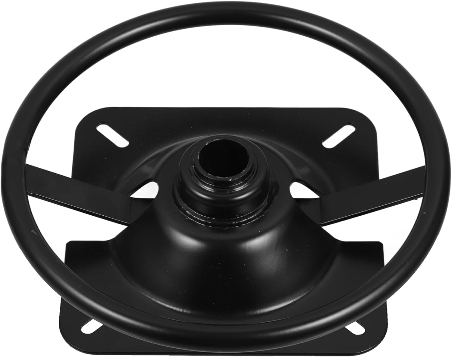 Gadpiparty Swivel Chair Base Replacement Kit Heavy Duty Adjustable Swivel Plate for Office and Gaming Chairs Compatible Most Models Easy Installation