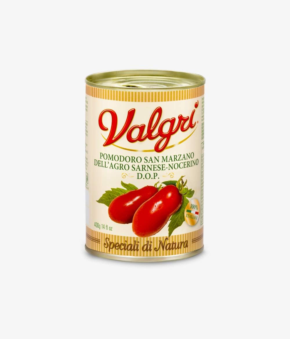 Peeled Tomatoes "SAN MARZANO D.O.P." Gr. 500 Valgrì - Box 12 Pieces