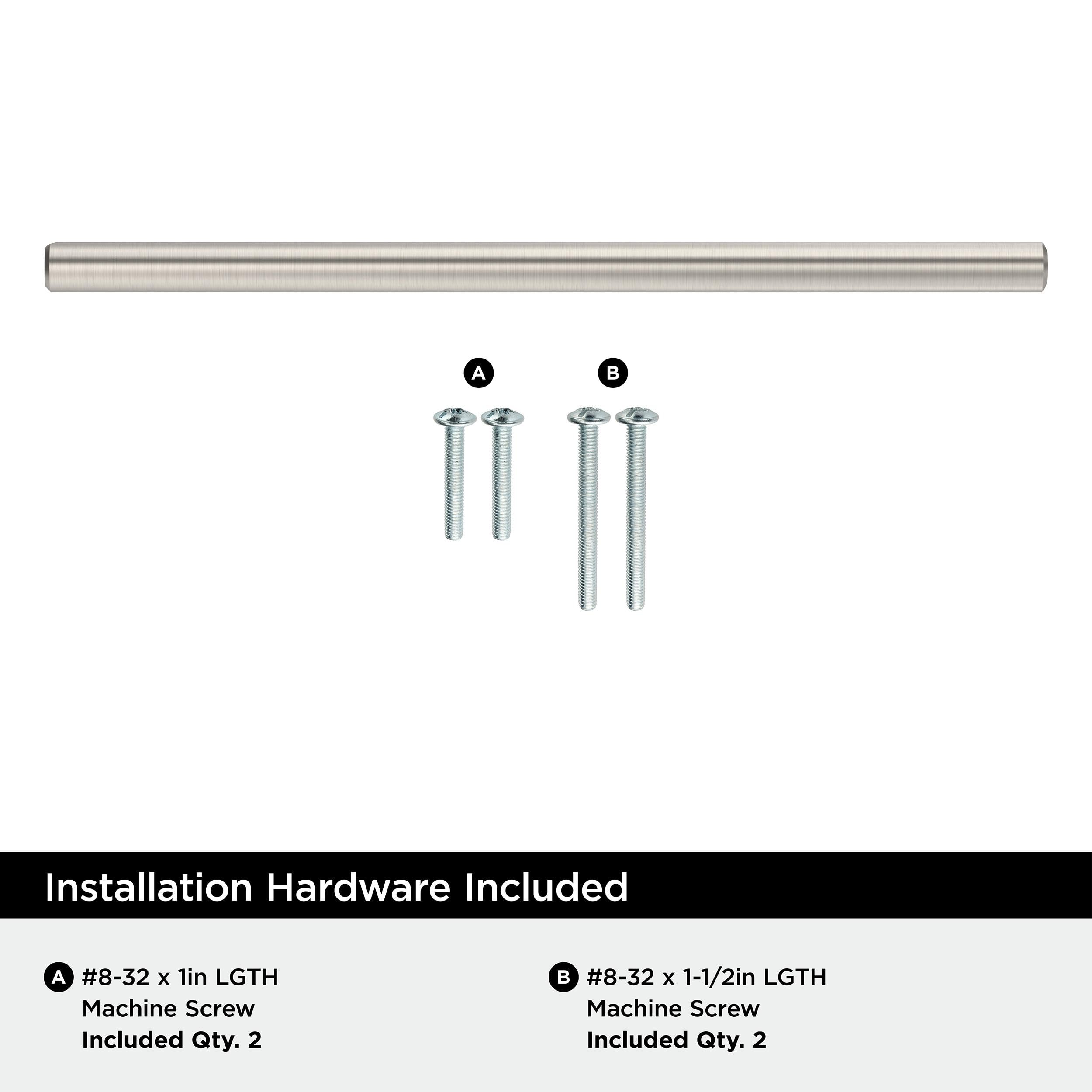 Amerock BP1178CSG9 Sterling Nickel Cabinet Pull, 7 inch (178mm) Center-to-Center - Image 3