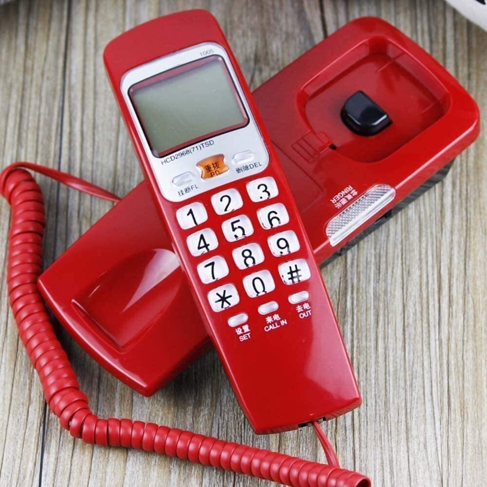 Vruta Landline Caller ID Telephone Corded Phone for Office and Home Purpose-image-16