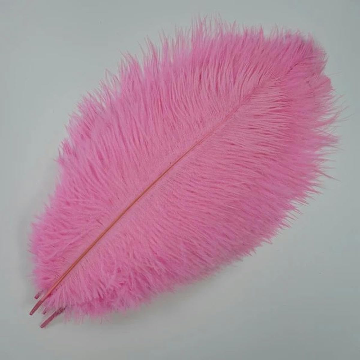 10 pezzi/lotto piume di struzzo colorate per decorazione 35-40 cm 14-16" centrotavola per matrimonio bianco nero per tavoli decorazione decor-rosa