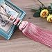 2 Pcs Smooth Fringe Curtain Tiebacks Tassel Tie Backs Ropes Home Office Decor Curtain Holder Buckles Clips