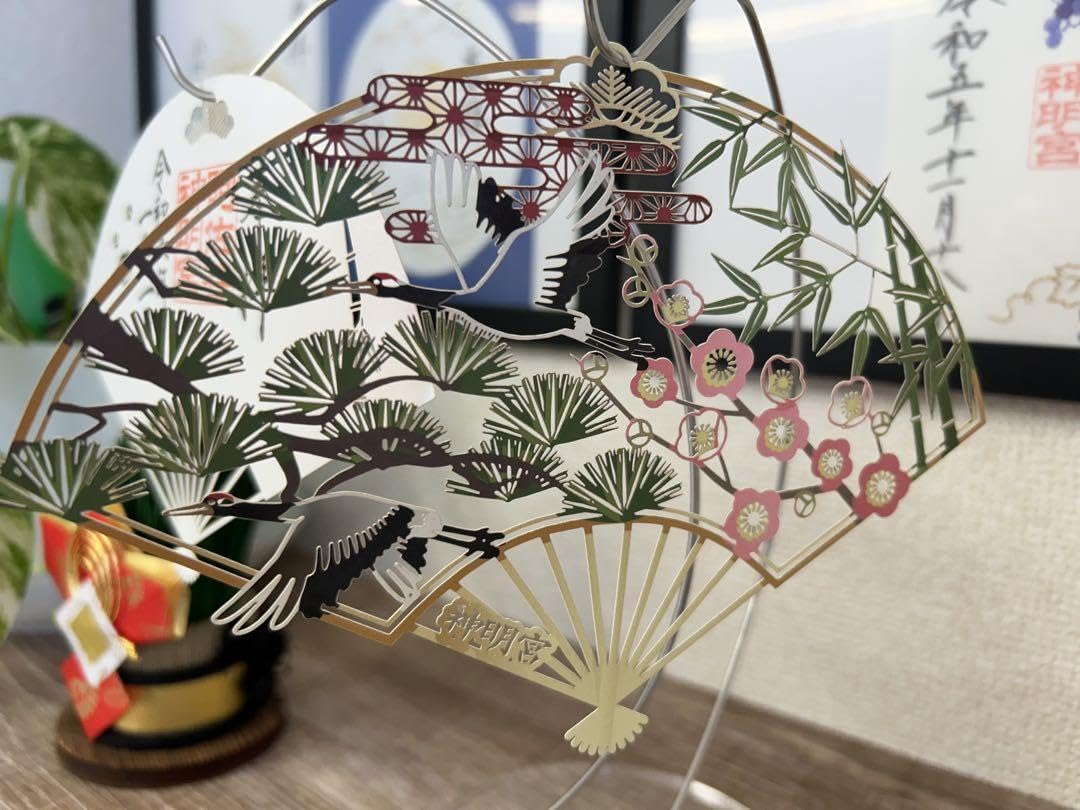 Amazon.co.jp: 末広 小槌 阿佐ヶ谷神明宮御朱印 3点セット クリア