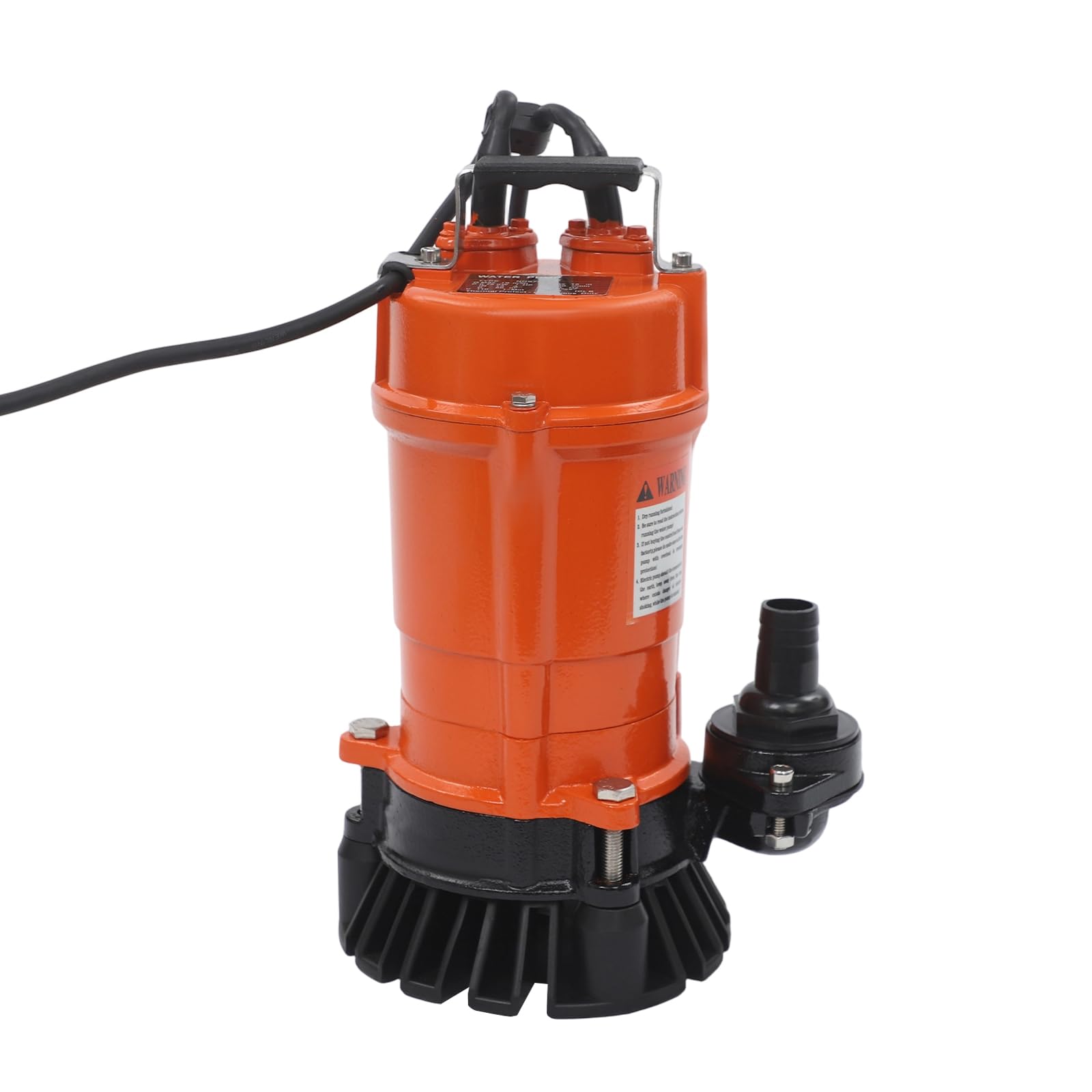 Bomba sumergible para agua sucia de 750 W de potencia y protección