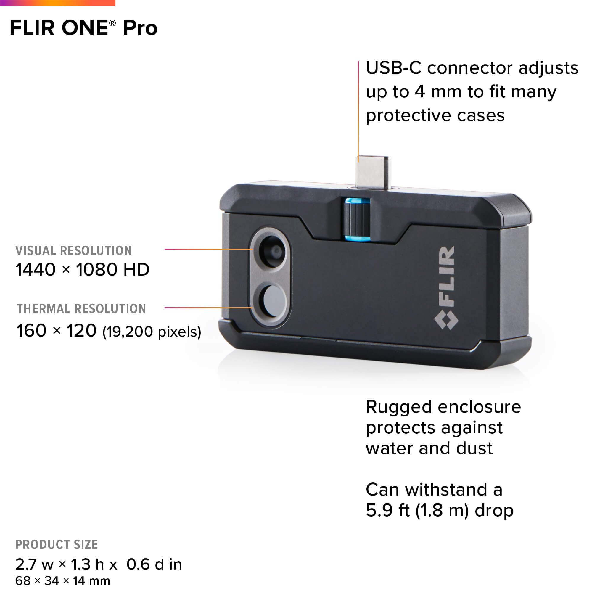 Amazon.com: Flir One Pro - Thermal Imaging Camera for iOS