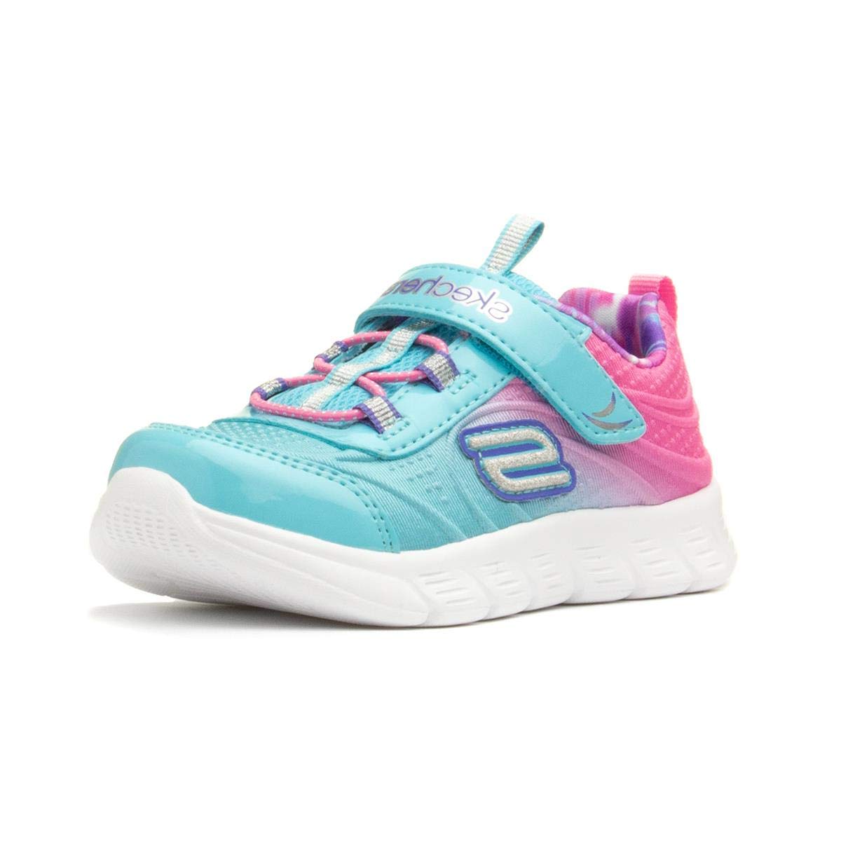 Basket scratch fille Skechers Comfy Flex Mini Dazzler running - 7