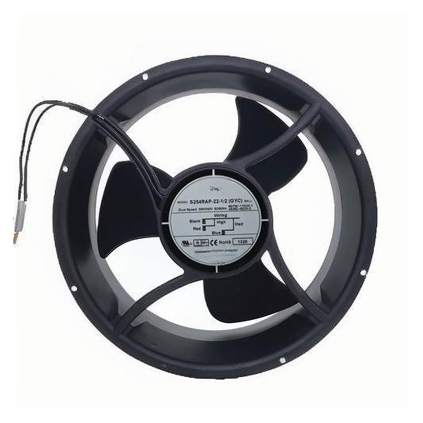 Ventilateur S254RAP-22-1/2 axial 120V CA extracteur d'air pour boîtier technique