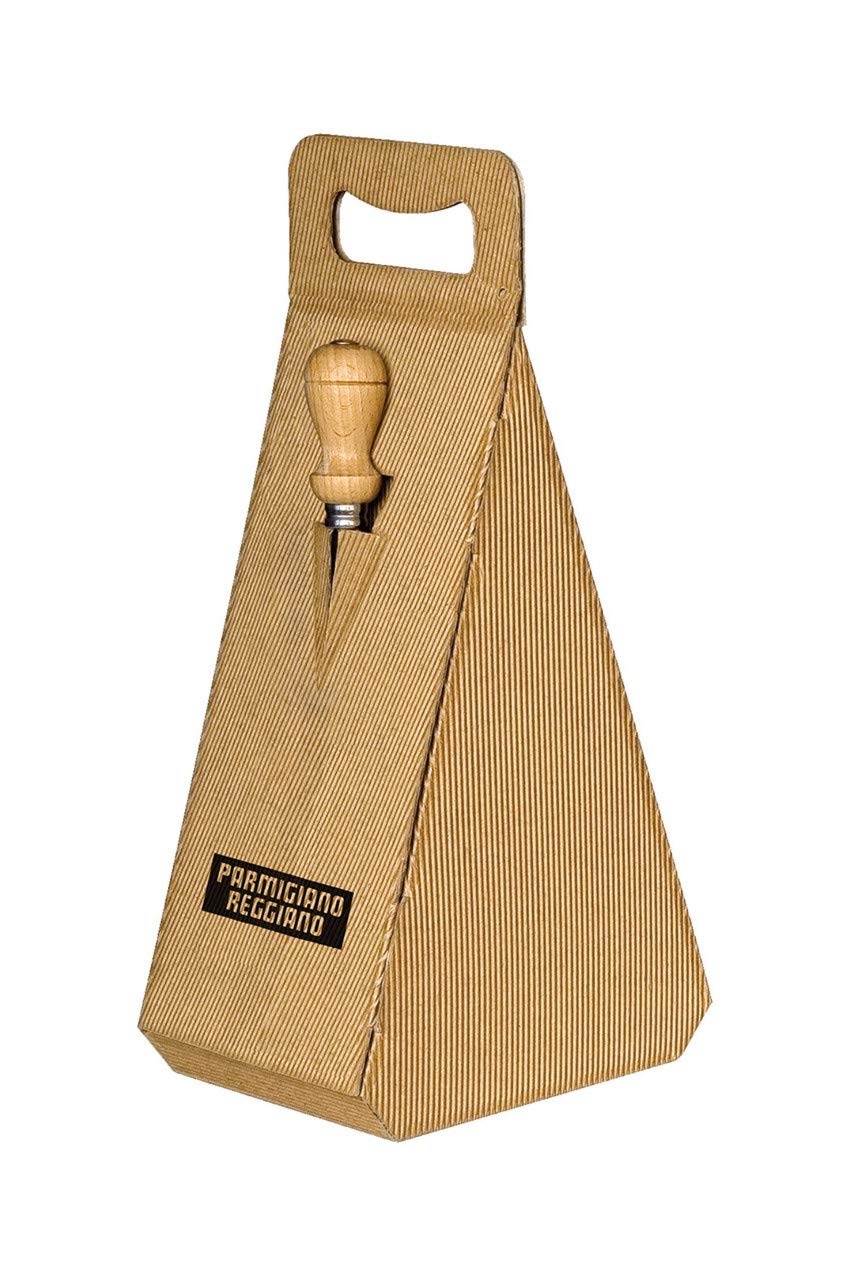 Azienda Agricola BONAT - Parmigiano Reggiano 14/16 Meses 1Kg + Caja de Regalo con Cuchillo de Queso