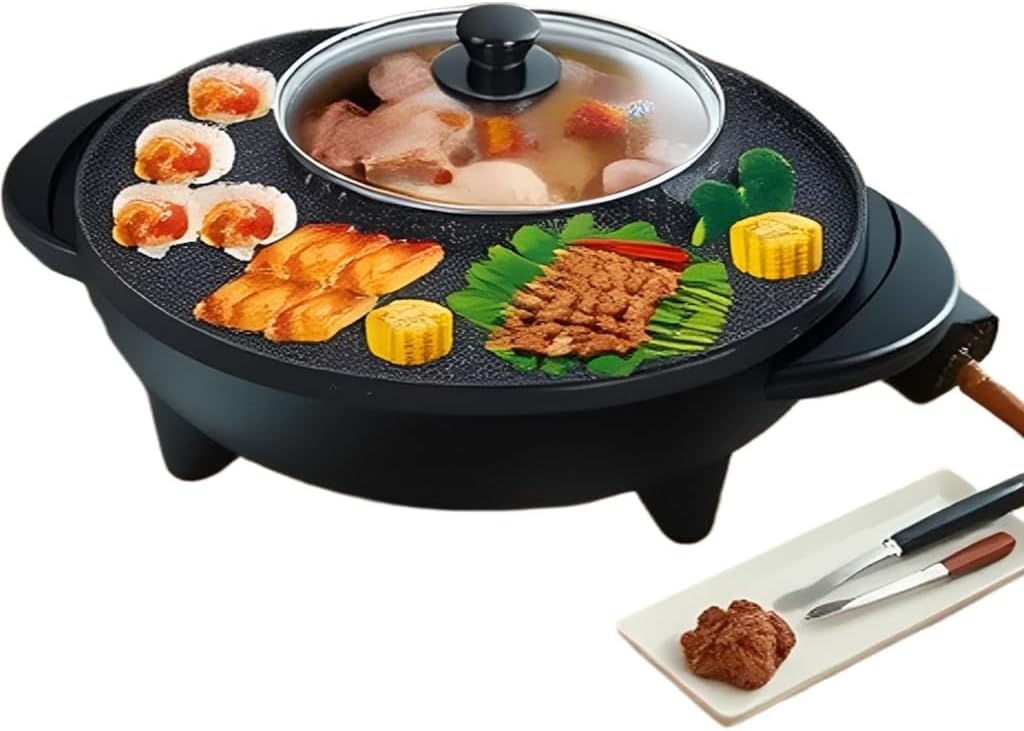 Olla Eléctrica y Parrilla 2 en 1 TS TAC-SKY - Control de Temperatura