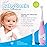 brush-baby BabySonic Infant and Toddler Electric Toothbrush for Ages 0-3 Years - Smart LED Timer and Gentle Vibration Provide a Fun Brushing Experience - Includes 2 Sensitive Brush Heads (Pink)