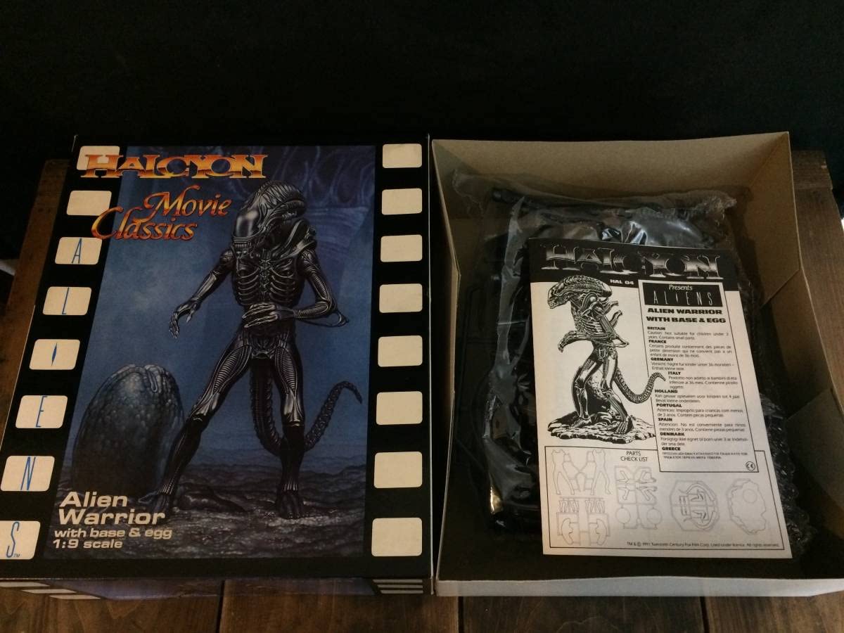 Amazon.co.jp: HALCYON ALIEN WARRIOR プラモデル ALIENS エイリアン 