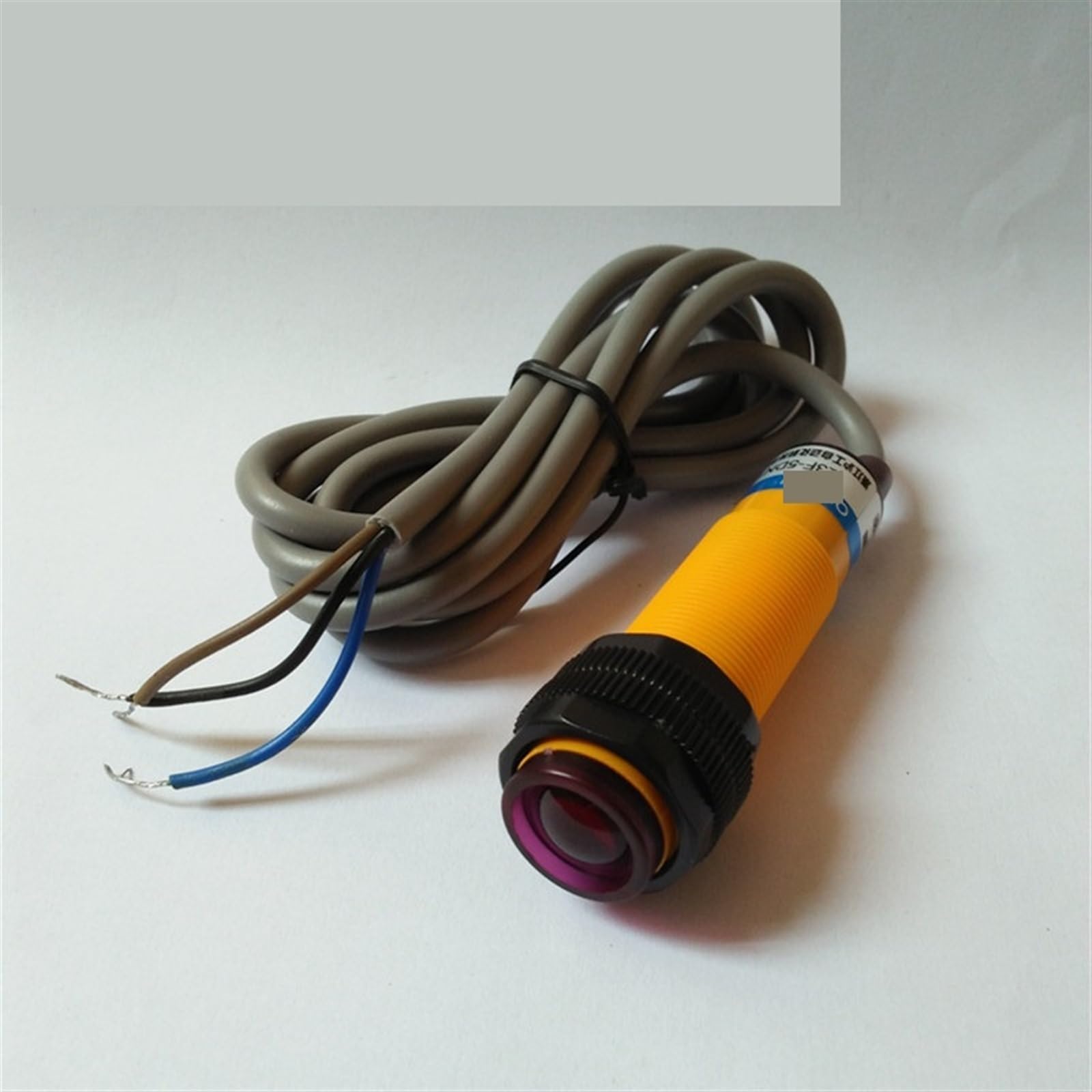Sensor fotoeléctrico IR de Haz pasante NO DC 5 m Interruptor de Fotos