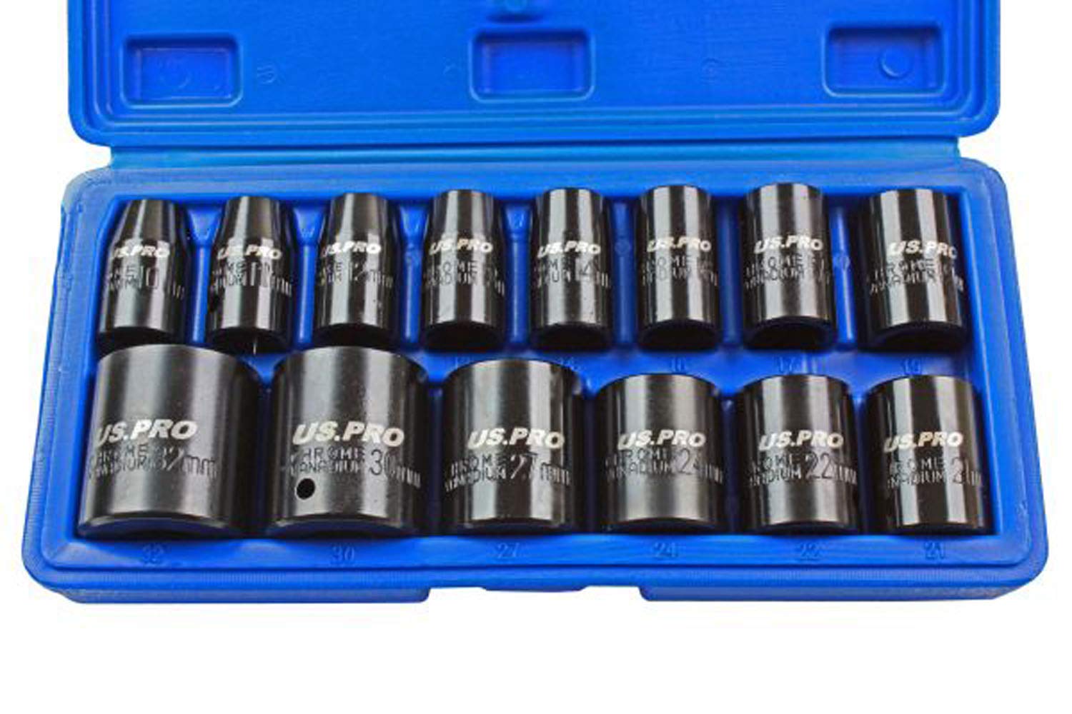 14pc 1/2dr Shallow Metric Impact SOCKETS 10-32mm B1679