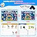 RichBoy Preschool Learning Activities Tracing Books for Kids, Montessori Handwriting Practice Letter Tracing Kindergarten Workbooks, Alphabet Learning Books - 3 4 5 6 Year Old Boy Gifts (40 Pages)