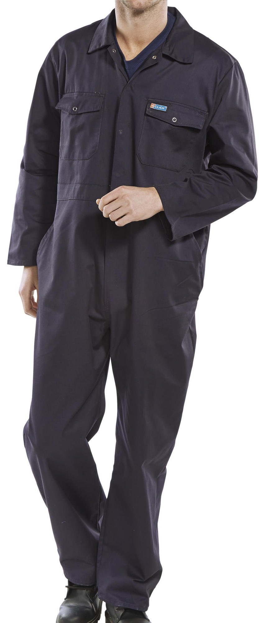 Beeswift Boilersuit Navy Blue Size 38