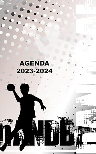 AGENDA 2023 2024: agenda scolaire 2023 2024 handball planificateur journalier 1 page par jour - Organiseur scolaire de septembre 2023 à juillet 2024 pour étudiants, collège, Lycée - Format A5